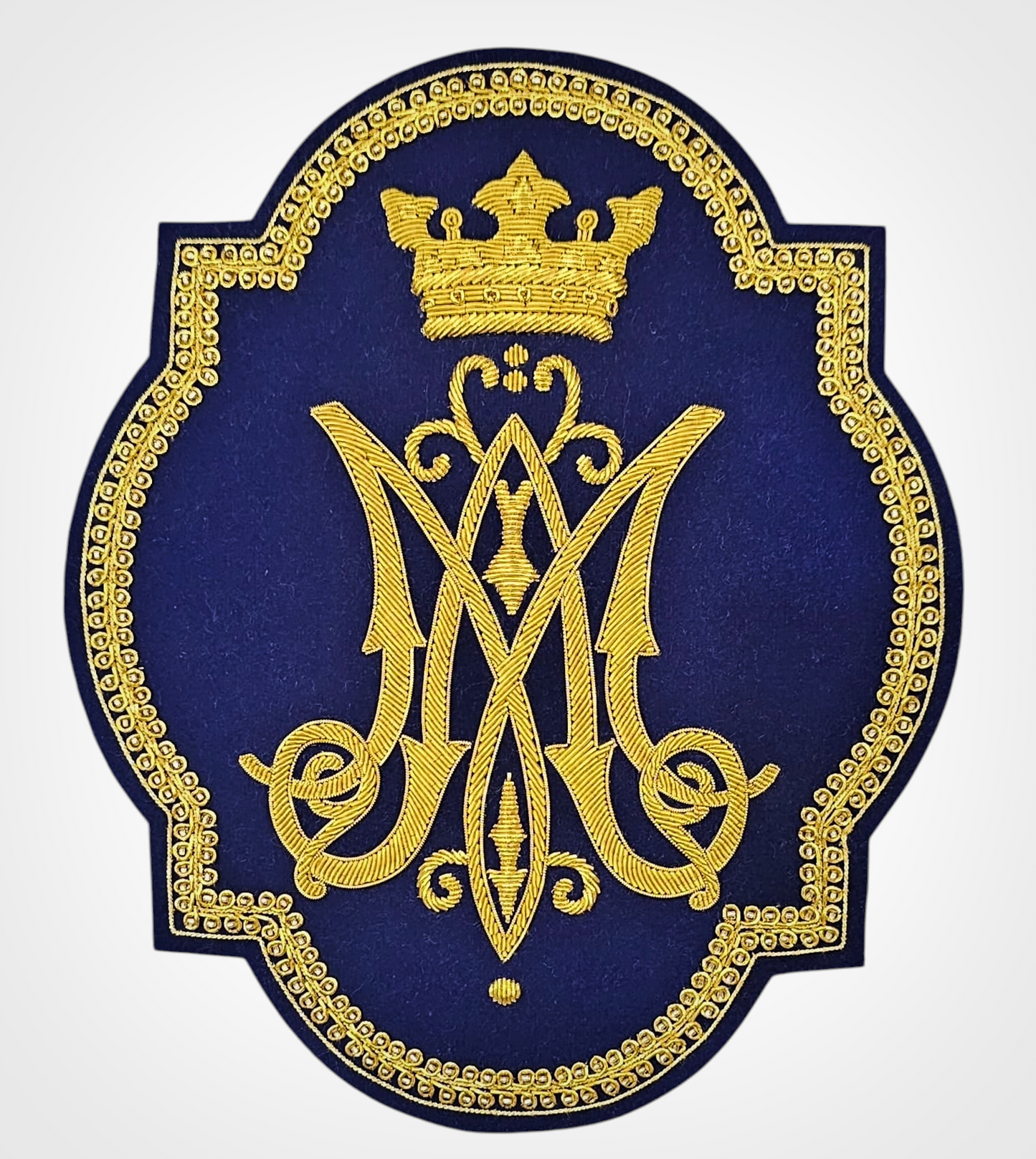 MA Marian Appliqué – Gold Bullion Wire for Catholic Vestments