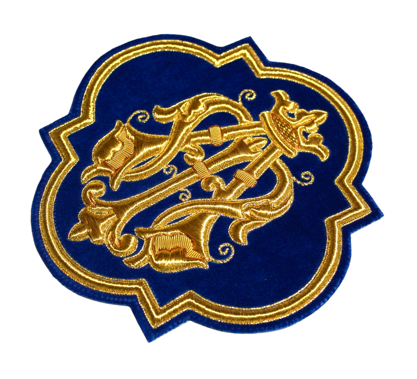 Virgin Mary (Marian) Emblem Appliqué for Catholic Vestments