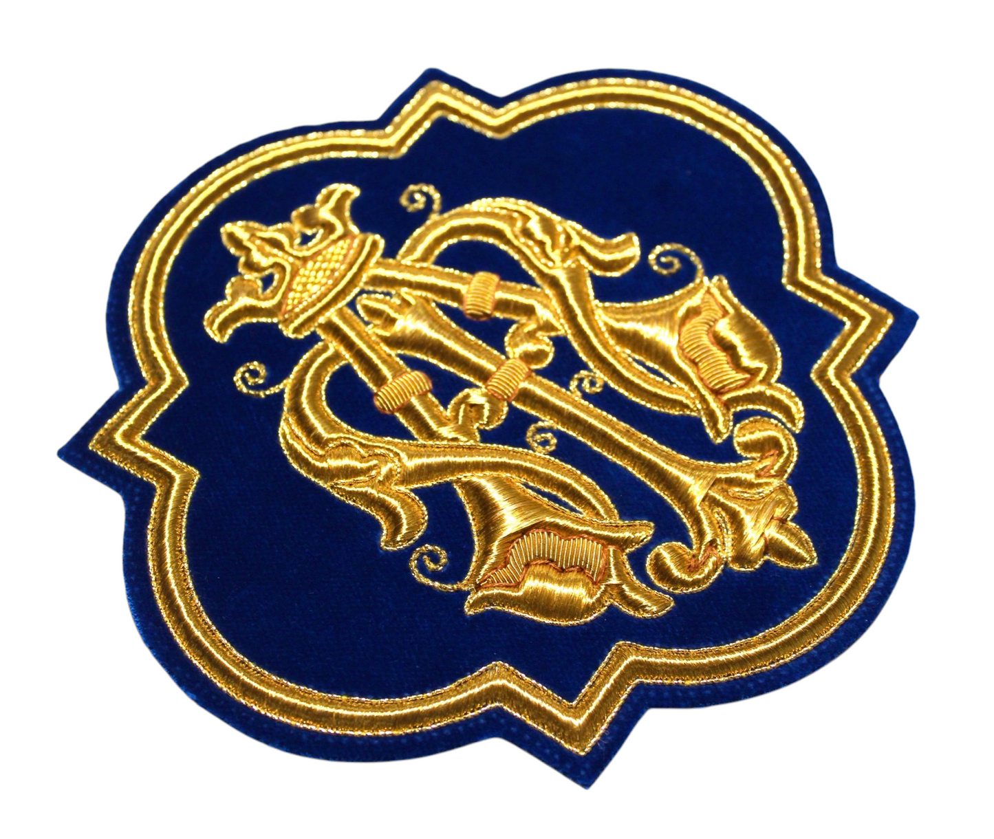Virgin Mary (Marian) Emblem Appliqué for Catholic Vestments