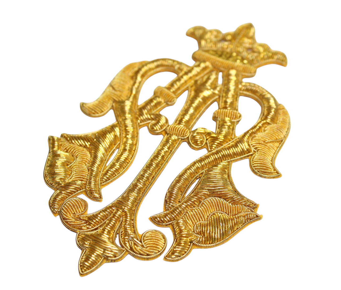 MA Hand-Embroidered Marian Emblem Appliqué – Liturgical Vestment