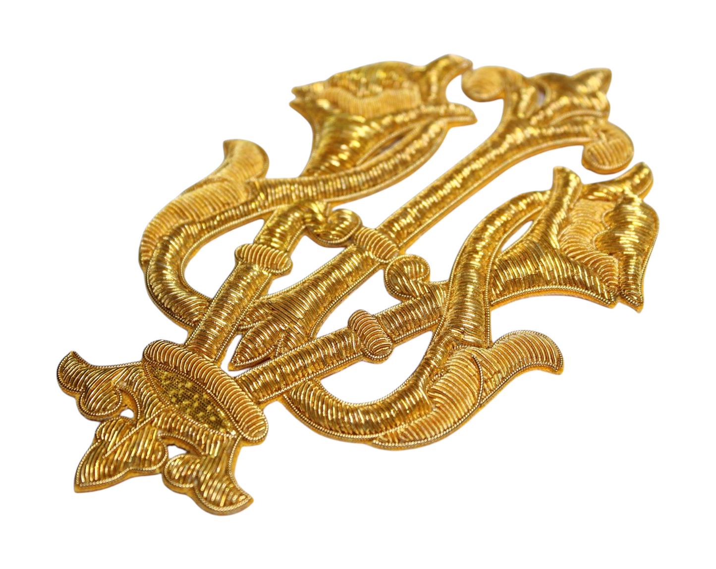 MA Hand-Embroidered Marian Emblem Appliqué – Liturgical Vestment