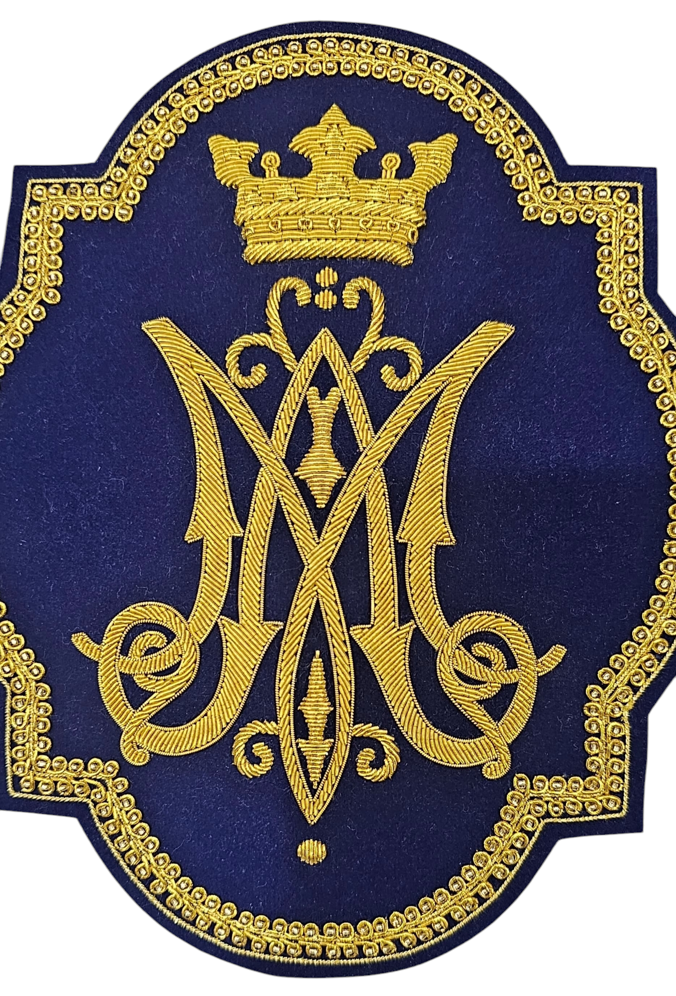 MA Marian Appliqué – Gold Bullion Wire for Catholic Vestments