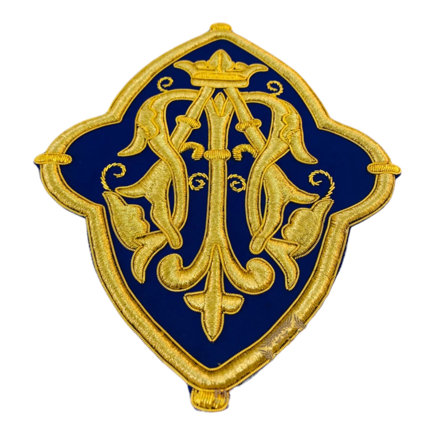 MA Marian Appliqué – Gold Bullion Wire for Catholic Vestments