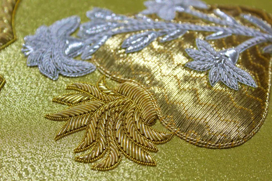 Heart of St. Joseph Hand-Embroidered Appliqué