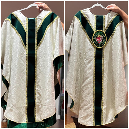 Most Chaste Heart of St. Joseph – Hand-Embroidered Appliqué